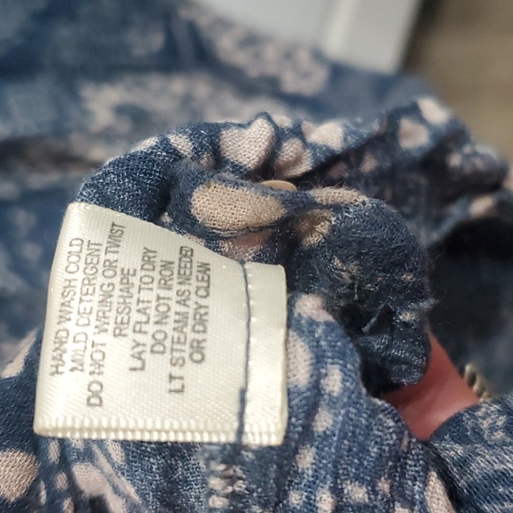 Lovestitch Boho Maxi Dress in Floral, Geometric Design, Deep V-Neck••Prairie M/L - Picture 6 of 9